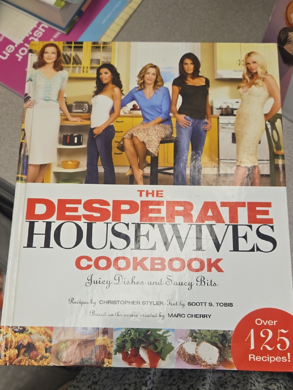The Desperate Housewives Cookbook – White & Red Cover